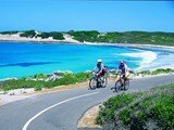 Recreation Cycling along Blue Haven, Esperance
